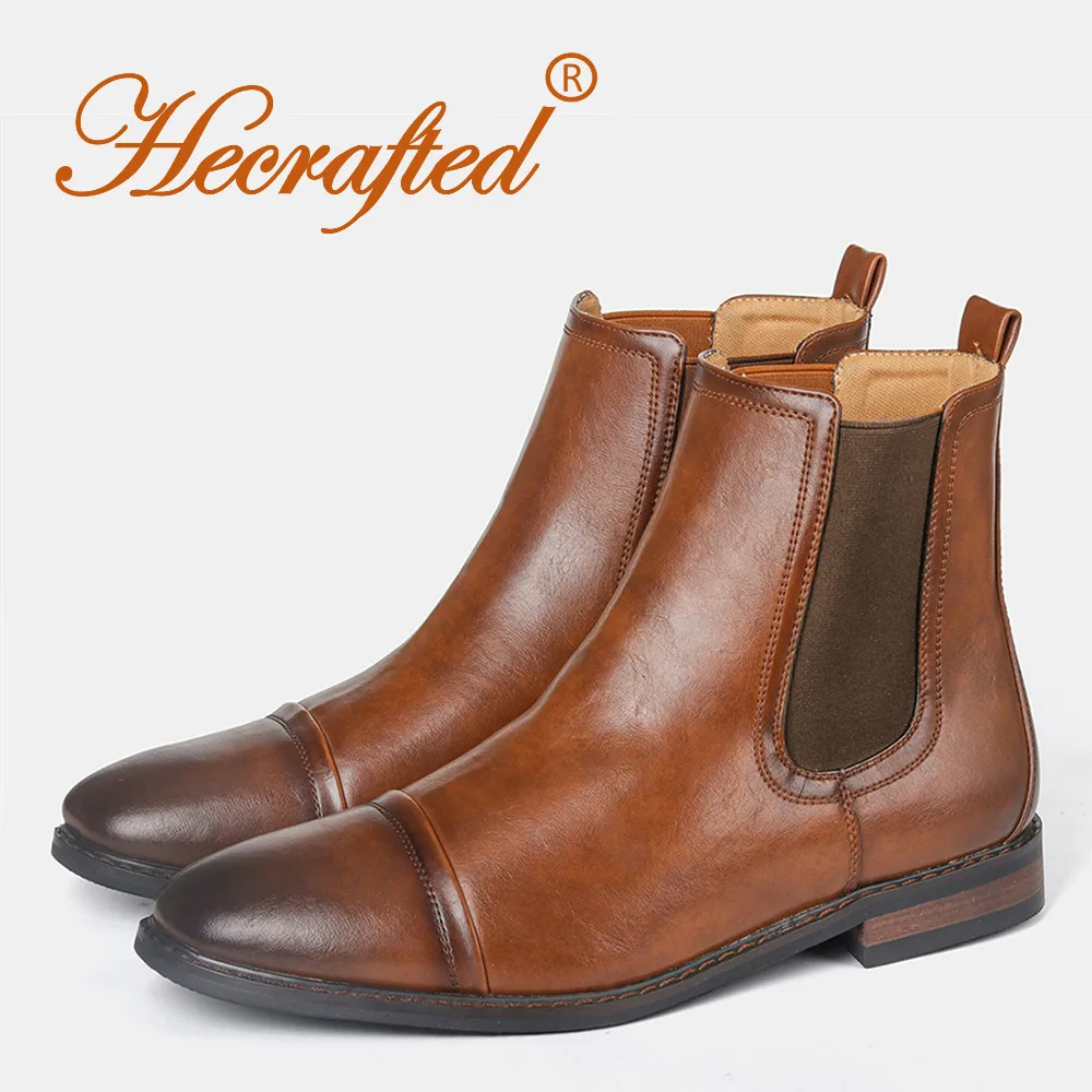 

40~46 Men Chelsea boots 2020 fashion comfortable leather Ankle boots #KD5246C3