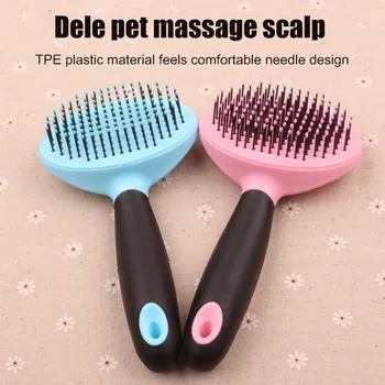 

Pet Grooming Tools Rubber Massage Comb Shedding Rake For Dogs Easy To Remove Hair Knots And Loose Hair Pet Hair Remover Supplies