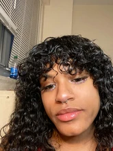 Sin Costuras de la onda de agua peluca peruano pelucas de cabello humano con flequillo completo máquina peluca para las mujeres negras 8-24 pulgadas envío rápido