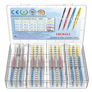 

Trim Terminal Connector 300 pcs Solder Seal Heat Shrink Wire Accessories New