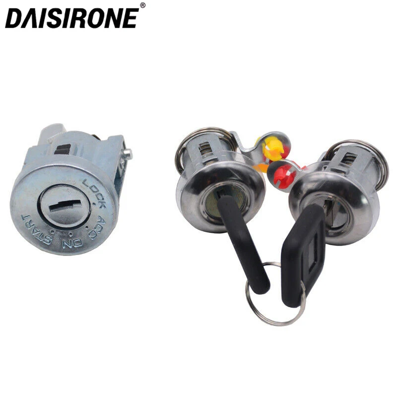 Car Door Lock ignition lock Cylinder Key Set for Isuzu NPR NQR NKR ELF 1994-2007 8-97035-293-0 | Автомобили и мотоциклы