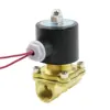 Brass Electric Solenoid Valve Pneumatic Valve for Water / Oil / Gas DN6 DN20 DN8 220V DC24V ► Photo 2/4