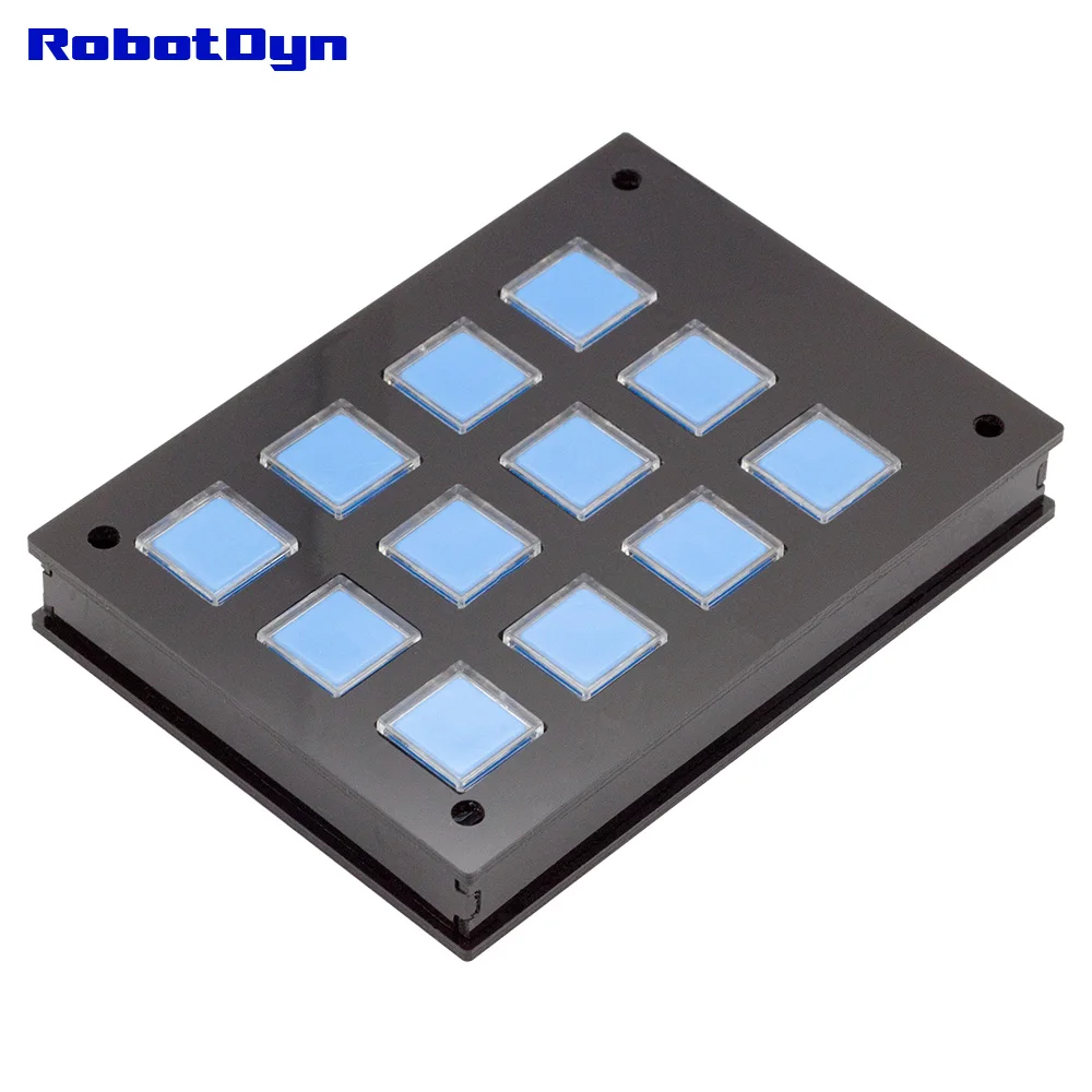 Модуль клавиатуры 3 x 4. Один аналоговый выход.|raspberry analog|arduino analogkeypad 3x4 |