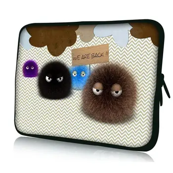 

Fuzzy Ball Laptop Sleeve Case For Macbook Laptop AIR PRO Retina 8'' 11",12",13",15'' 17inch, Notebook Bag 14" ,13.3",15.4"