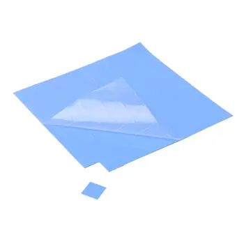 

2020 New 100mmx100mmx0.5mm 1Sheet/100PCS Thermal Pad GPU CPU Heatsink Cooling Conductive Silicone Pad