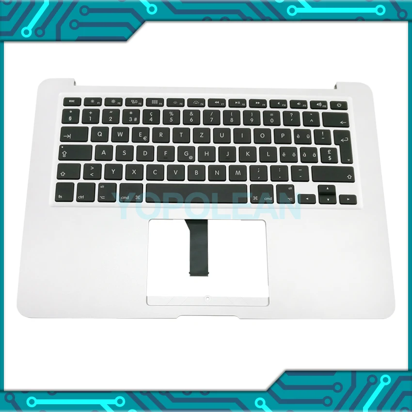 Верхний чехол со швейцарской швейцарская клавиатура для Macbook Air 1" A1466 Топ чехол palmest 2013 лет