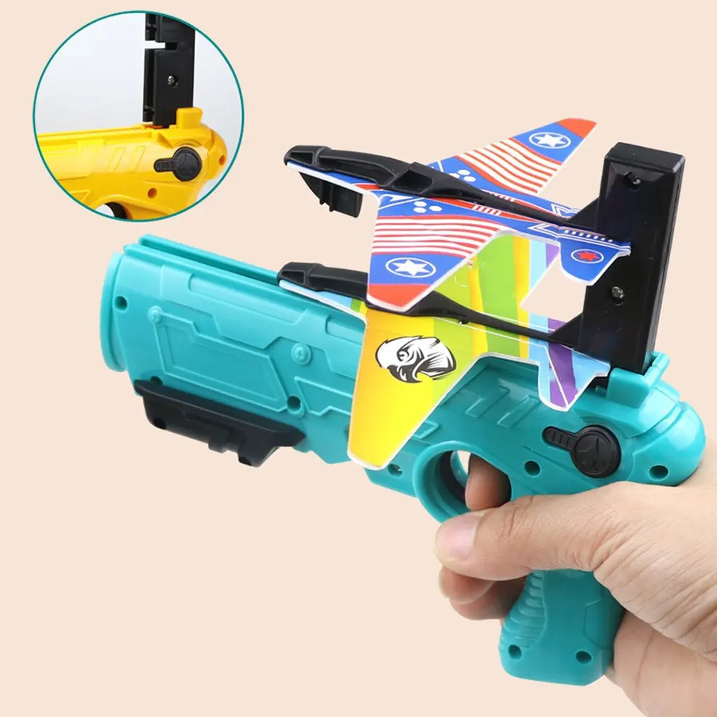 Toy Signal Gun Parachute Toy Guns Plastic Toy for Kids Children Birthday Gifts 