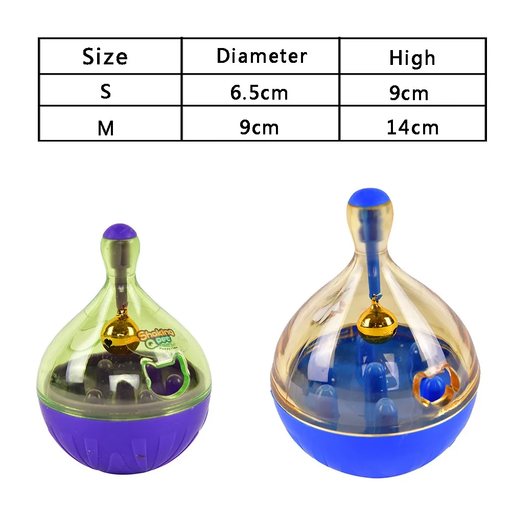 Pet Feeding Ball Cat Dog Toys green yellow