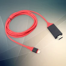 HDMI USB 3,1 к HDMI кабель для высокоскоростной передачи данных адаптер для Samsung Galaxy S8 4K мобильный компьютерный кабель