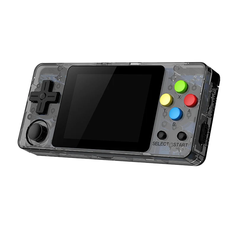 Black transparent POWKIDDY LDK новая игра 2,6 дюймов экран мини портативная игровая консоль ностальгические Детские ретро игры мини Семейные ТВ Видео консоли - Цвет: Black transparent