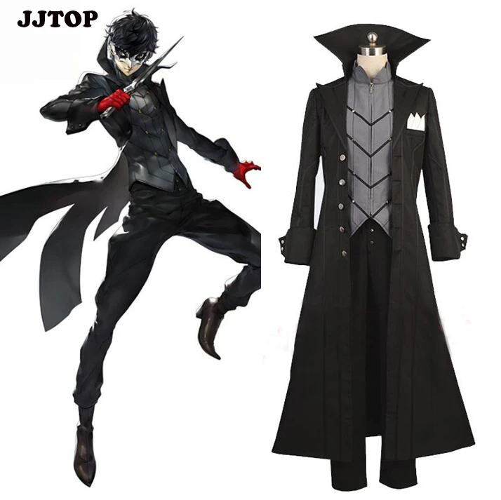 Persona 5 Cosplay Clothes P5 Joker Costume Jacket Ren Amamiya Full Set Akira Kurusu Cosplay Uniform Outfit Halloween Costume Game Costumes Aliexpress