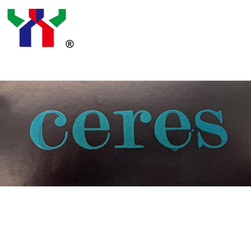 Область печати Ceres на основе растворителя оптические переменные чернила, 100 г/бутылка, YY 7 зеленый к синему