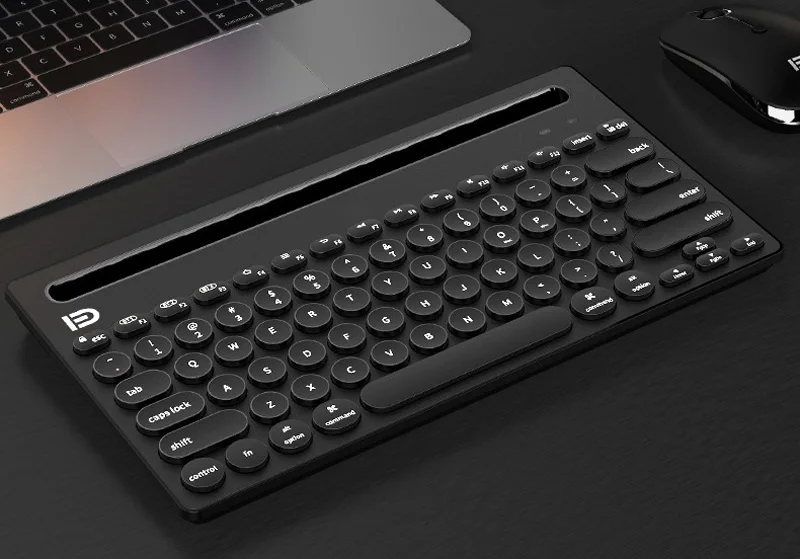 Классический дизайн Dot Keys Bluetooth беспроводная клавиатура с разъемом для телефона/планшета для IPhone iPad многофункциональные переключатели
