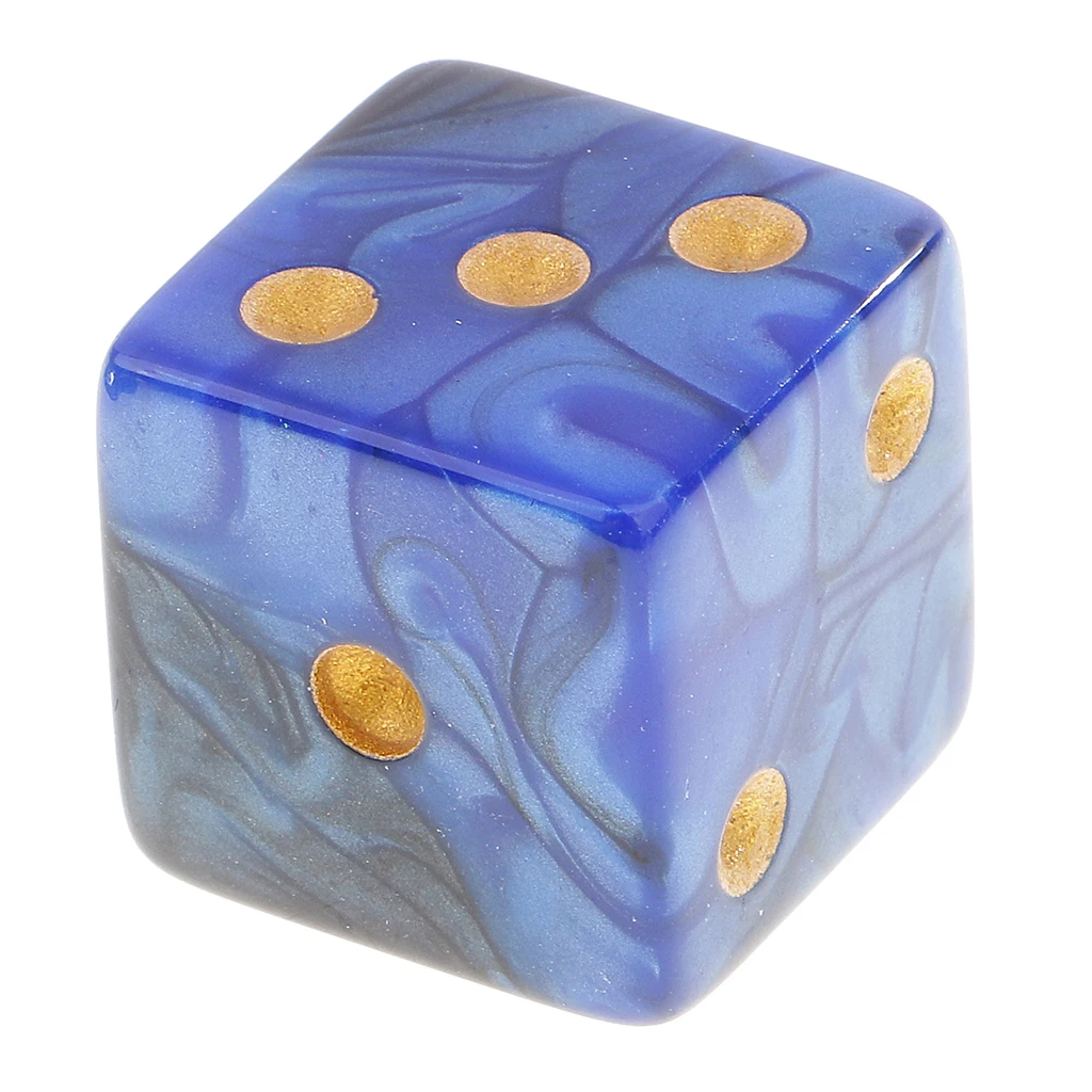 Набор из 20 пластиковых вечерние игральные D6 игральные кости ролевые игровые кубики 16 мм вечерние принадлежности