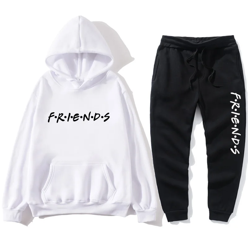 

2020 Hot selling men's alphabet printing sports pants men and women hip-hop fashion sports youth trend casual fashion top + p