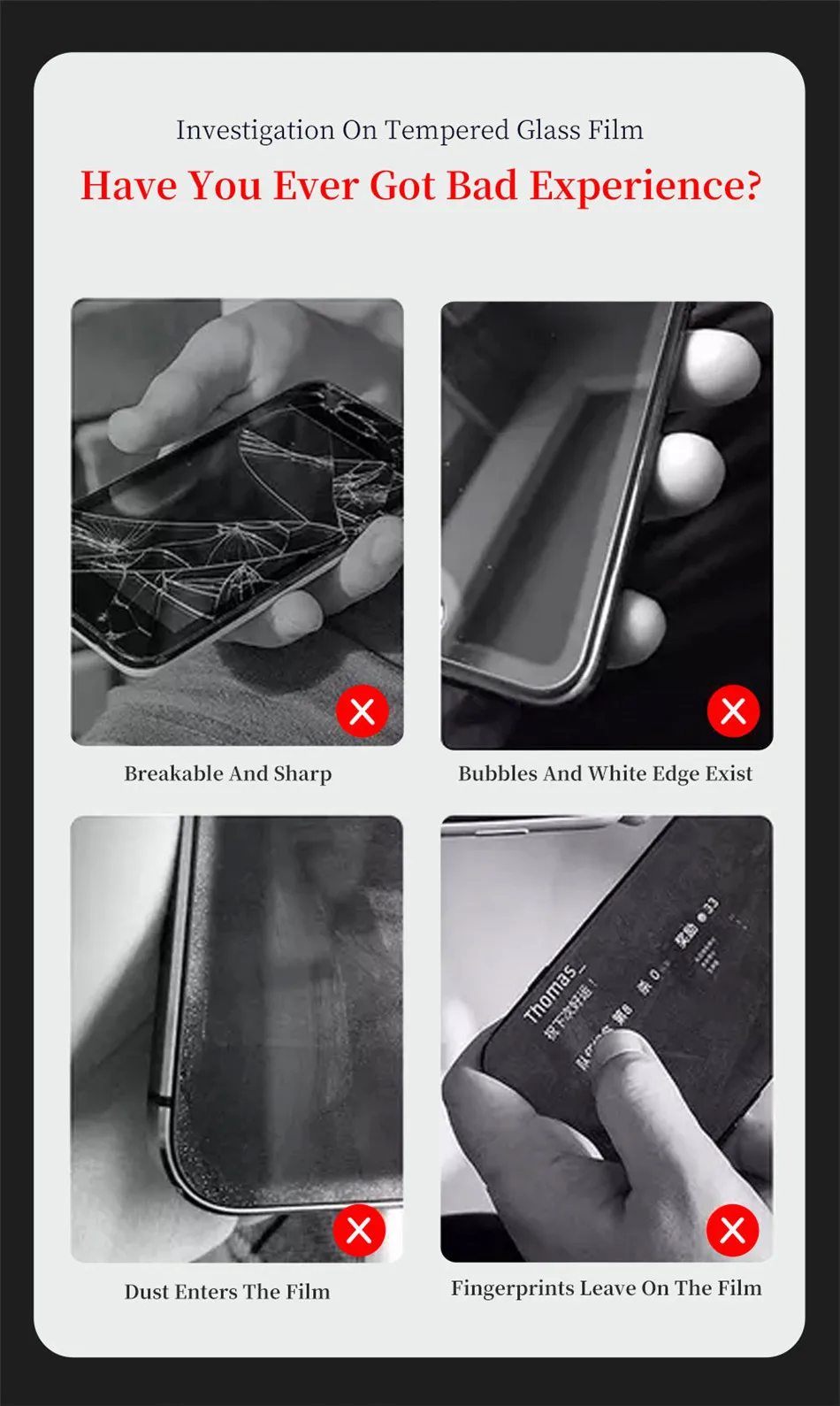 9H Tempered Glass for iPhone 11 Pro Max Xs XR X Screen protector iPhone 12 Pro Mini 7 8 6S 6 Plus SE 2020 Full Protective Film