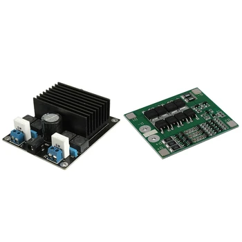 

1 Pcs Amplifier Subwoofer Assembled Board Module DIY & 1 Pcs 3 String 12V18650 Lithium Battery Protection Board