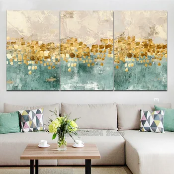 

Abstract Golden Coins Diamond Painting 5D Mural Embroidery DIY Home Decorations Round Square Rhinestone 3 pcs set abstract FF324