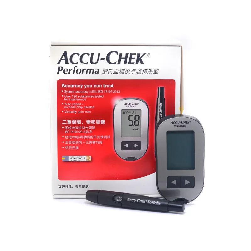 deeltje Weinig Auroch Accu Chek Performa Blood Glucose Meter Sugar Actieve Diabetic Tester  Diabetes Monitor Meting Auto Coding No Code Chip Needed - Blood Glucose -  AliExpress