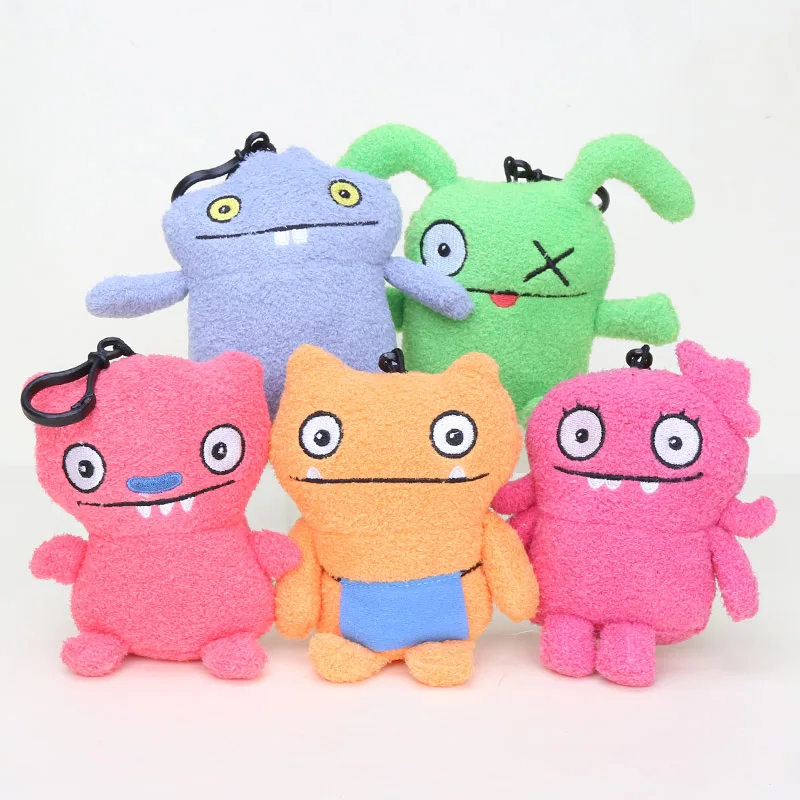 10-12 см Uglydolls Ox Moxy Uglydog Babo Wage Puglee Dave мягкие игрушки некрасивая кукла плюшевый брелок Брелок Плюшевые Подвески Игрушки