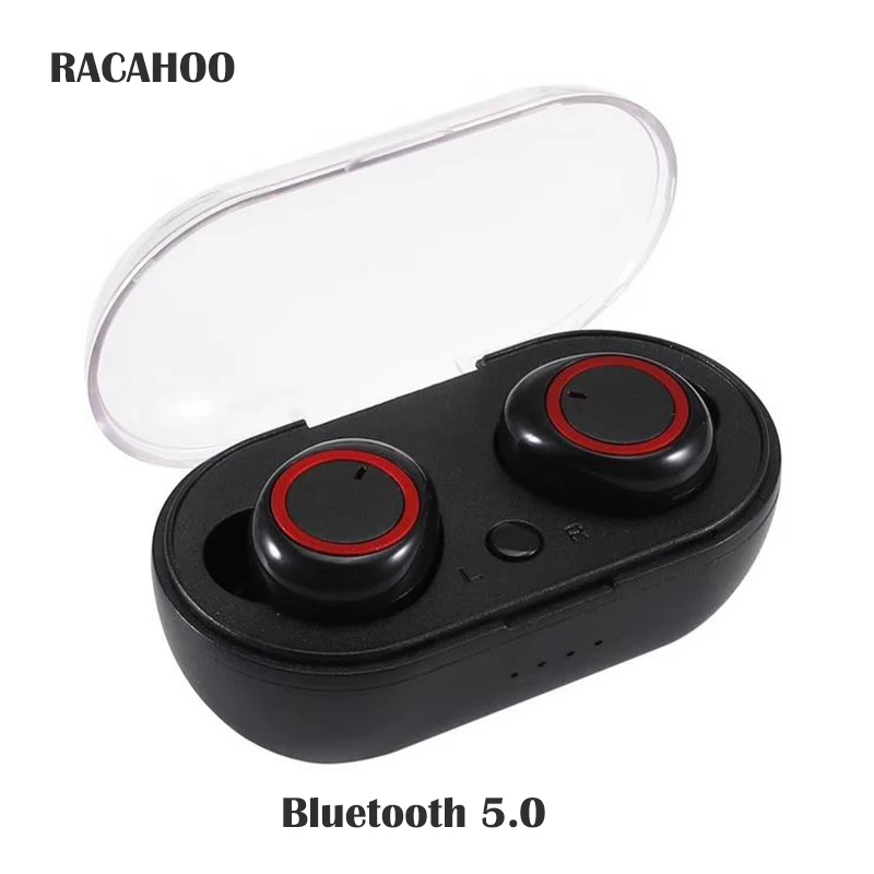 TWS Беспроводные Bluetooth 5 0 наушники Спортивная гарнитура с зарядным устройством