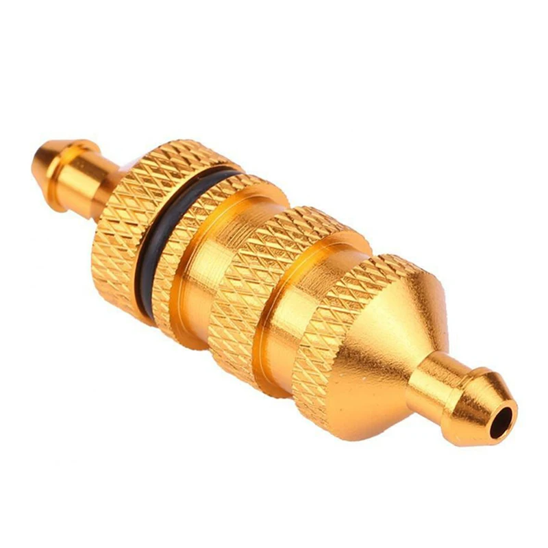 New 1 pc H-SP Aluminum Alloy Oil Nitro Fuel Filter For 1/8 1/10 Scale RC Model Car Upgrade Parts Accessory