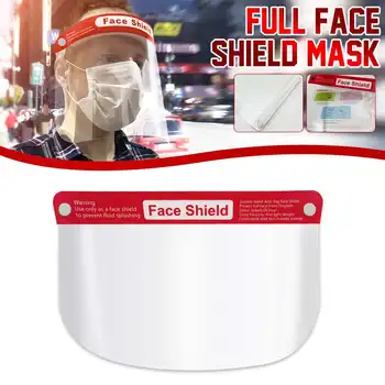 

5/10/20x Face Shield Protection Transparent Helmet Face Shield Mask Safety Cover Anti-droplets Anti-fog