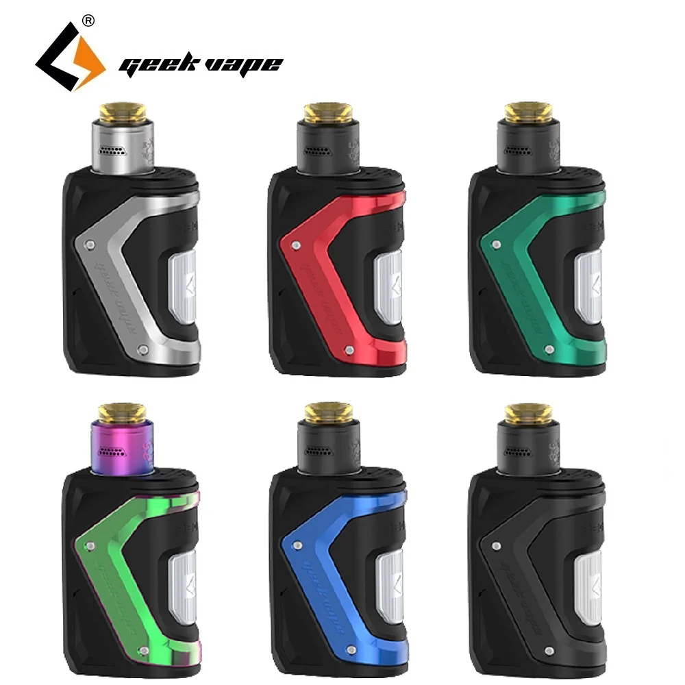 Новый оригинальный Geekvape Aegis сквокер комплект с Tengu RDA & Aegis Squonk 100 Вт TC Mod & AS 100 чипсет E-cig Kit Vs GeekVape Athena