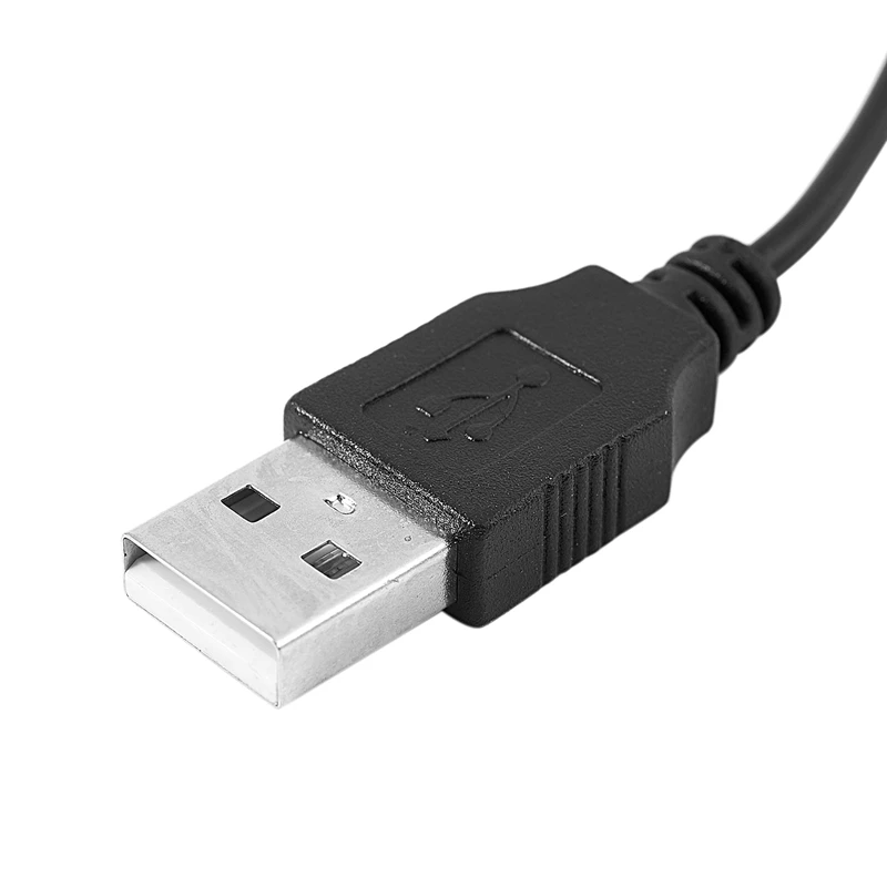 Top-USB male 3.5 × 1.35 Millimeter DC plug barrel connector Power line 42 cm