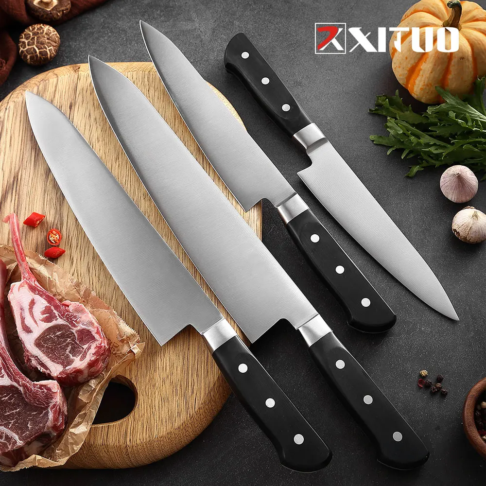 

Набор кухонных ножей из нержавеющей стали XITUO, 1-4 шт.