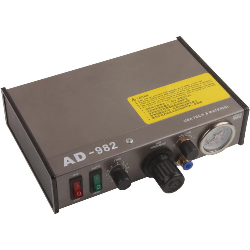 

110/220V Auto Glue Dispenser Solder Paste Liquid Dropper AD-982 Dispensing Controller Machine