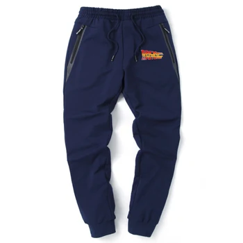 

Back To the Future Mens Trousers Loose Casual Sportswear Sweatpants 2020 Male Brand High Quality Streetwear Hip Hop Black Pants