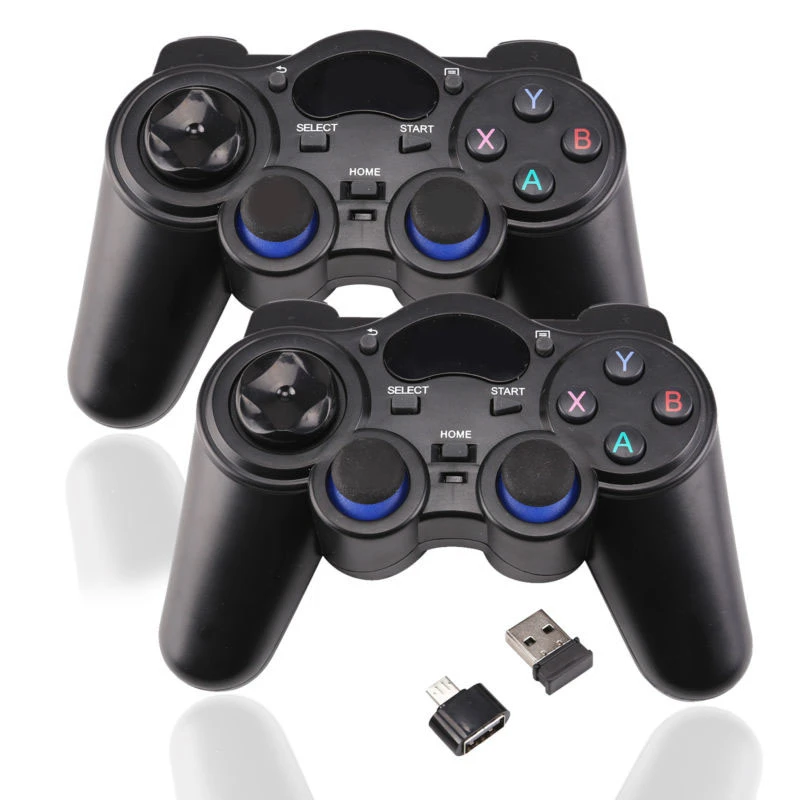 2.4G Wireless Game Controller Gamepad for PS3 Android TV Box With 2 Pcs High Compatibility To Improve Game Experience