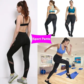 

Push Up Leggings High Waist Sports Pants Women Breathable Trousers Fitness Running Seamless Leggins Gym Mesh Leggins Body Shaper