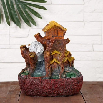 

Fountain "House on the Hill" 18 * 20 * 23 cm (backlit) 4295682