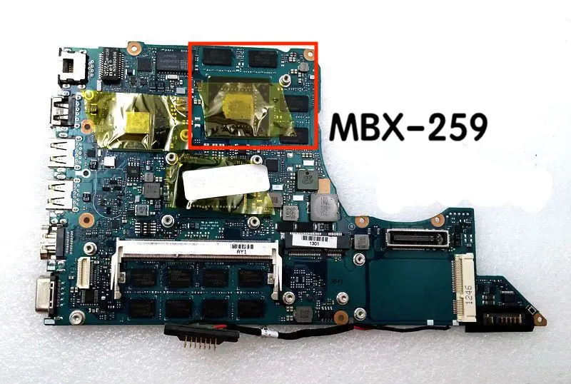 Sony SVF13 MBX-259 Motherboard i5 cpu discrete graphics Mainboard fully ...
