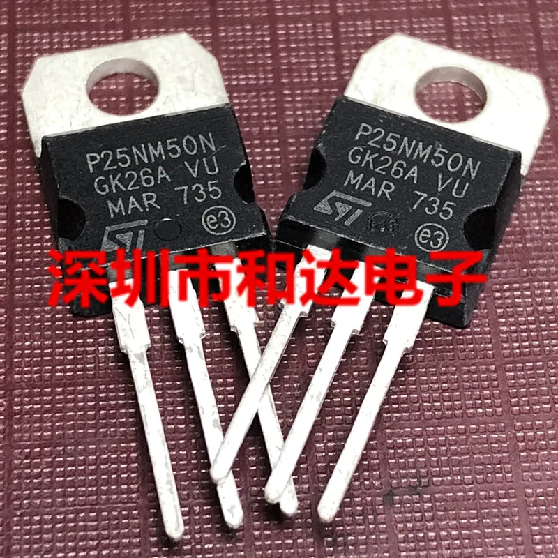 Lot De 10 Transistors MOSFET P28NM50N (STP28NM50N) - Boîtier TO-220 - Pour électronique De Puissance
