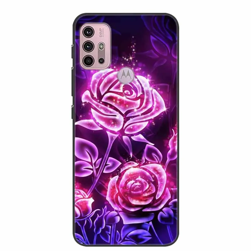 Fashionable Soft Silicone Back Cover Phone Case - Fits 6.5'' Models