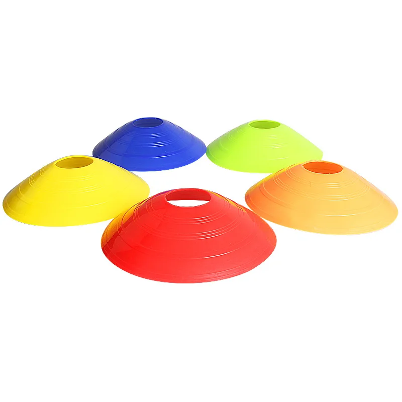 

5Pcs Cones Marker Discs Speed Training Cone Outdoor Sport Football Rugby Basketball Track Space Marker Inline Skating Training