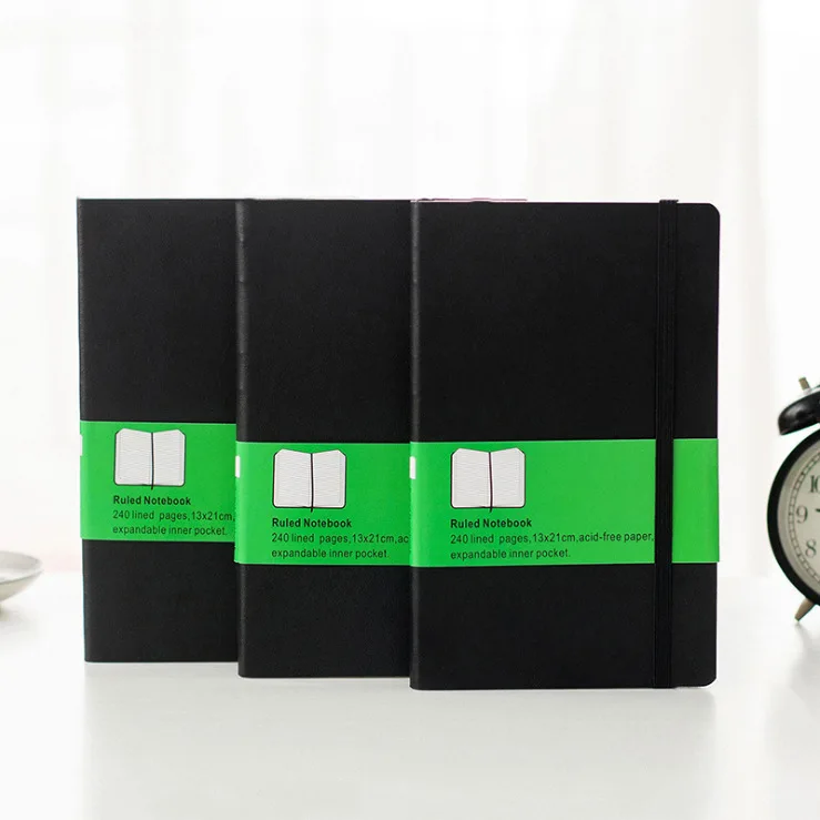

Factory Direct Notebook Stationery Moleskine Classic Tying This Blank Grid Horizontal Thick Notebook