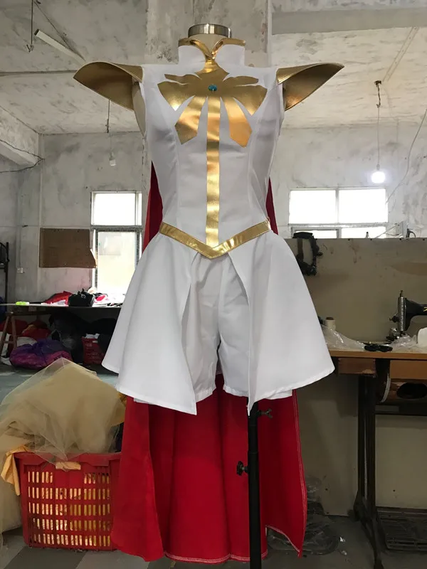 

She-Ra and The Princesses of Power She-Ra/Princess Cosplay Costume Adora Uniforms Dress Kids Halloween Suits Outfits Custom Made