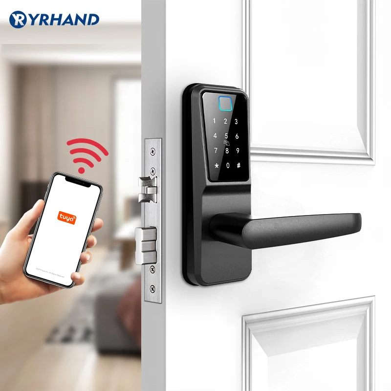 2028Tuya fingerprint casa fechadura eletronica home cerradura inteligente waterp