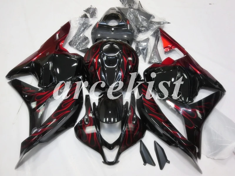 

Injection Mold New ABS Fairings Kit Fit for HONDA CBR600RR F5 09 10 11 12 CBR600 2009 2010 2011 2012 flame red