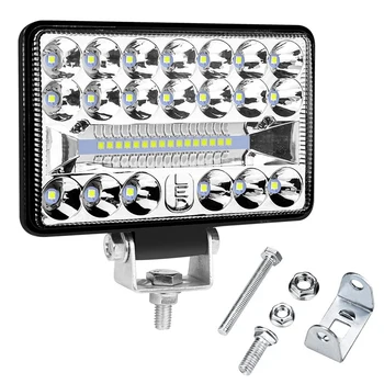 

4 Inch 4X4 Car LED Work Light 108W 36LED Bar Square Spotlight 12V 24V Offroad for Truck Offroad ATV
