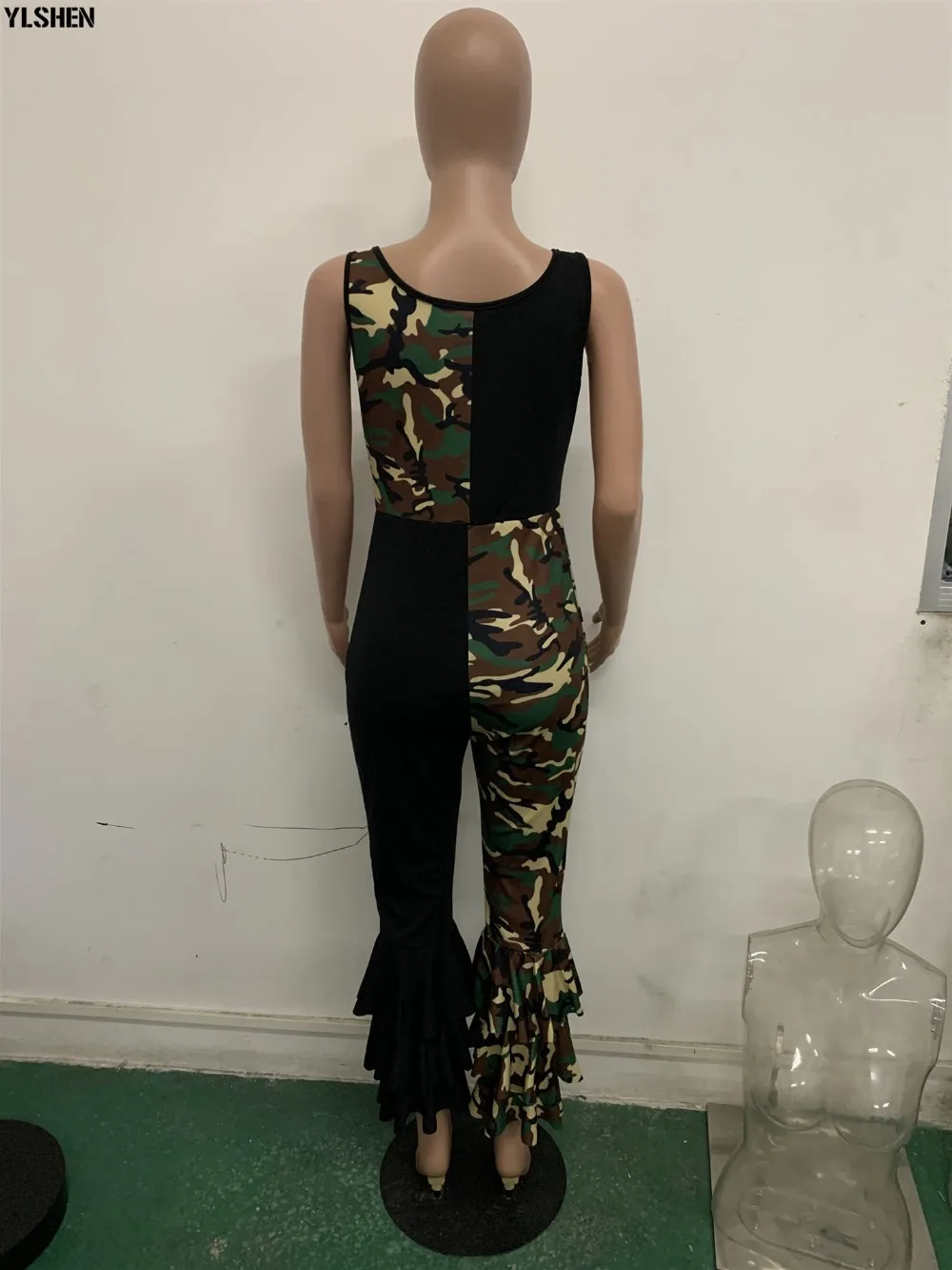 Fashion Ladies 2020 New Jumpsuit African Clothes Ankara Style Robe Africaine Femme Dashiki Jumpsuits Ethnic Sexy Dress For Women 05