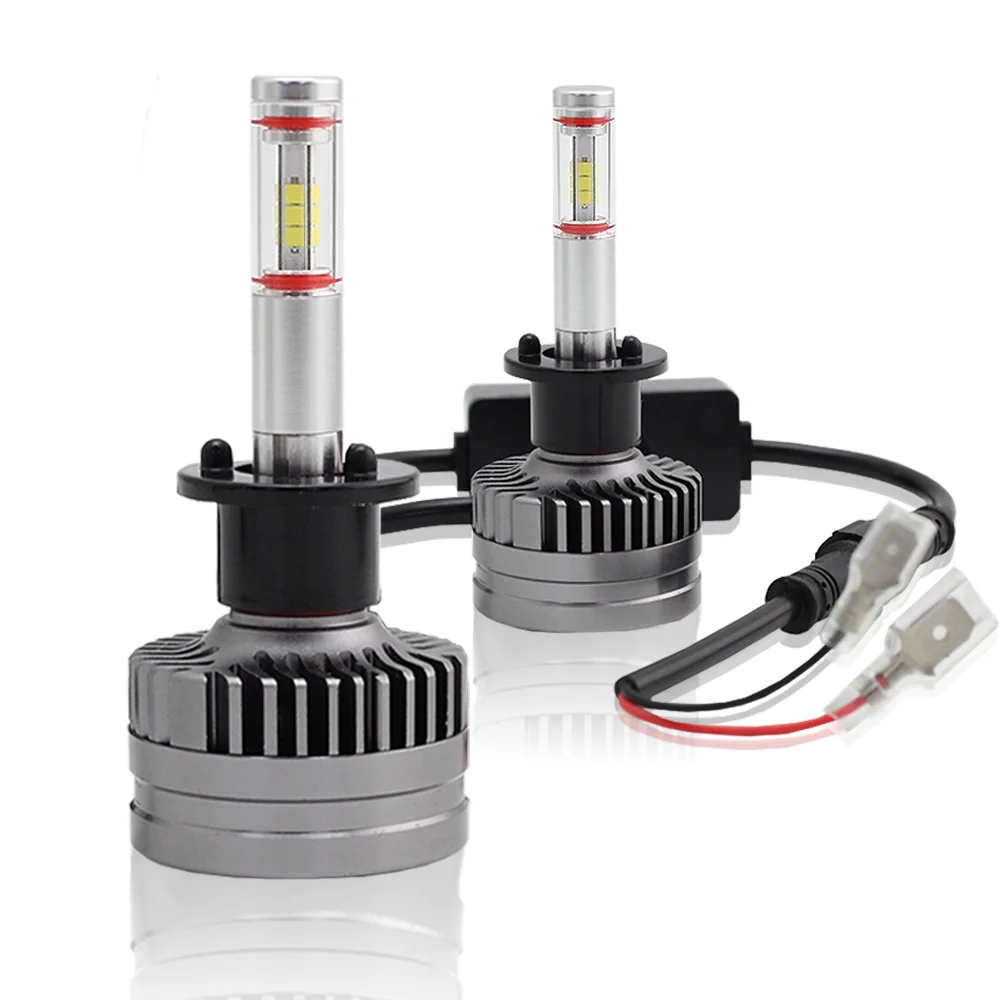 SHUOKE светодиодный H1 H4 H7 H11 9005 9006 HB2 HB3 HB4 9012 LED CSP чип 12 в 30 Вт 6000 лм на IP67 K ные лампы для