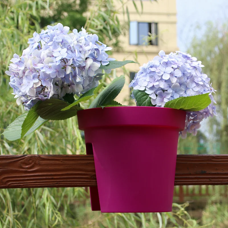Садоводство посадки бассейна перила для балкона Творческий конский бассейн толстый пластиковый цветочный горшок индивидуальная Декорации для забора