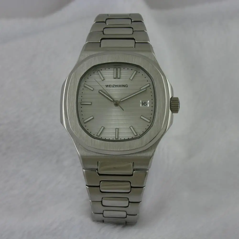 

Sale square automatic mechanical luminous mens watch 316L stainless steel case and watch band mens casual watch A6