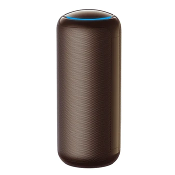 

Hot Air Purifier with HEPA Filter Fresh Air Car Air Cleaner for Car Home Office (Brown)