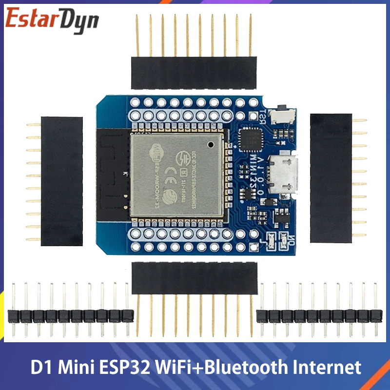 D1 mini ESP32 ESP-32 Wroom WiFi + Bluetooth Satın Al 351,54 TL